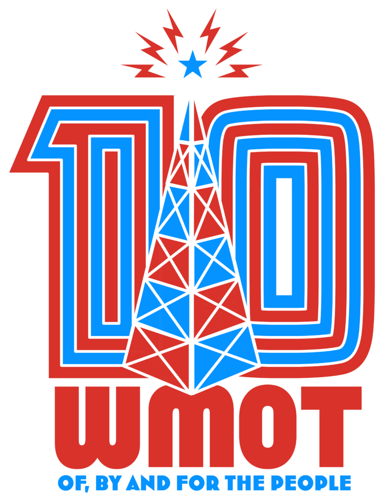 WMOT 10 year logo